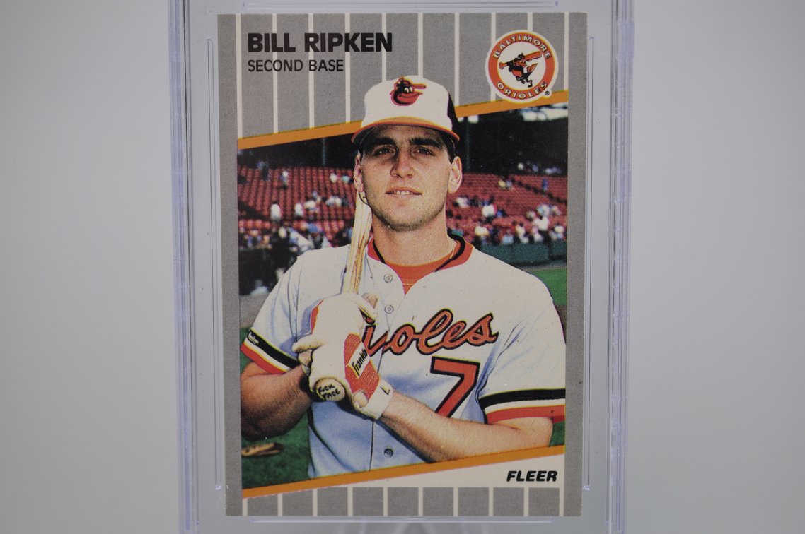 Ripken #616 Error Card & Alternate Version, photo 2 of 9