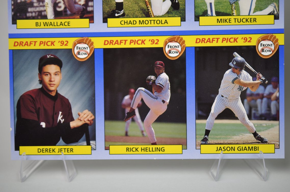 Jeter & Giambi RC Sheets, Cards & Auto Helmet, photo 12 of 17
