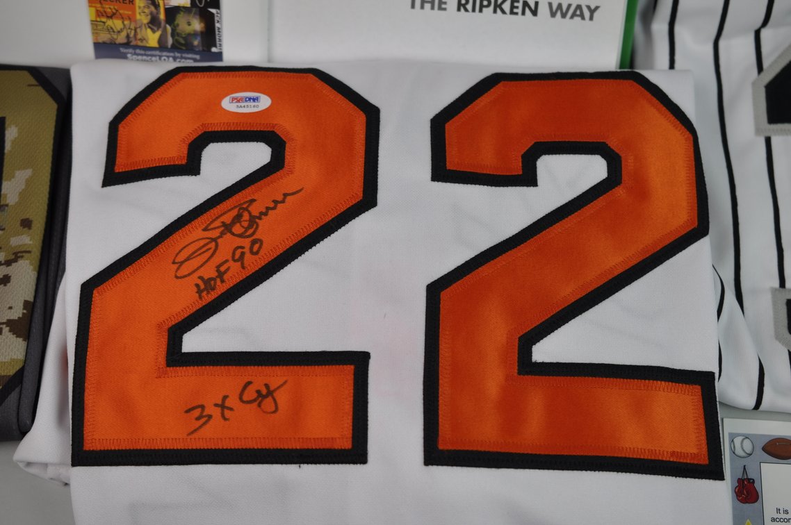 Autographed HOF Jerseys & Signed Ripken Book, photo 4 of 12