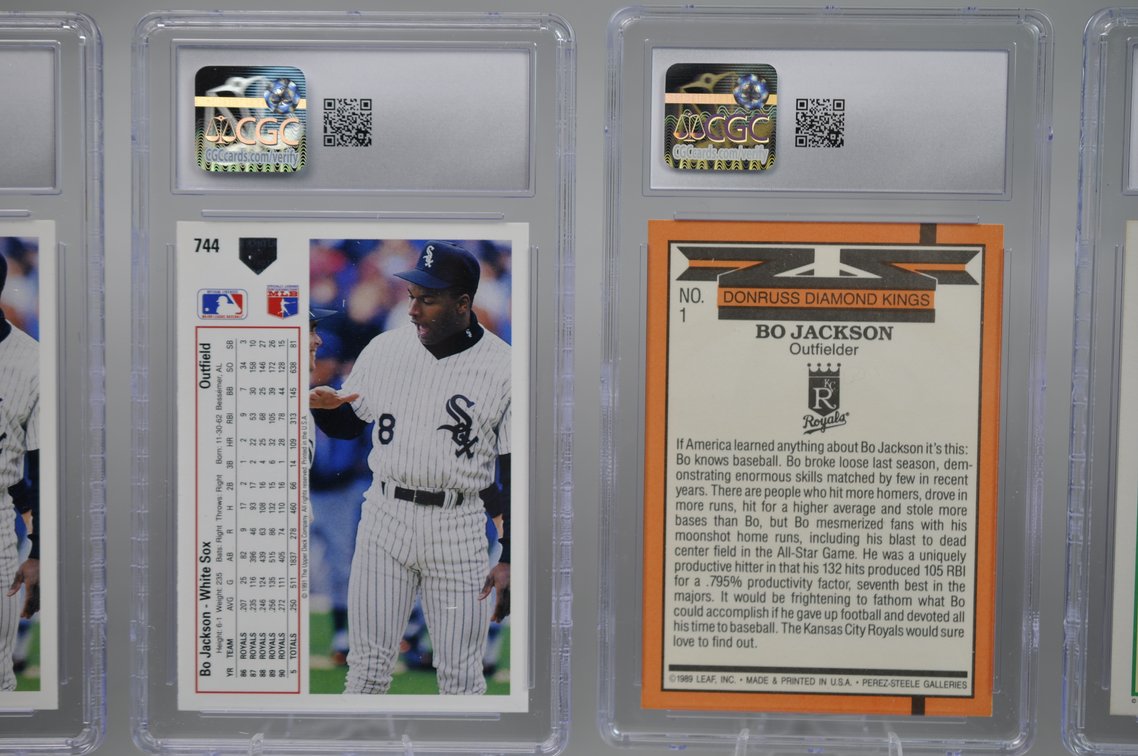 Bo Jackson Graded Cards Collection, photo 9 of 12