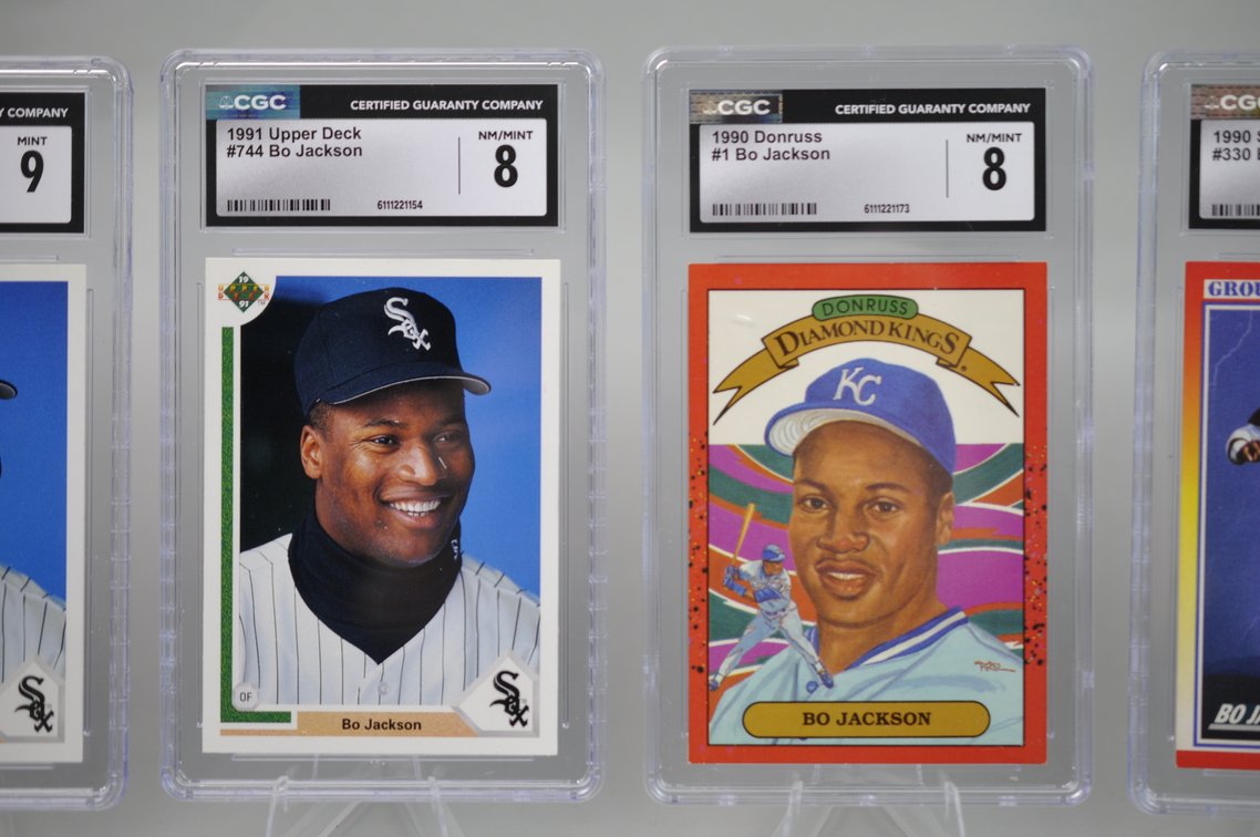 Bo Jackson Graded Cards Collection, photo 3 of 12