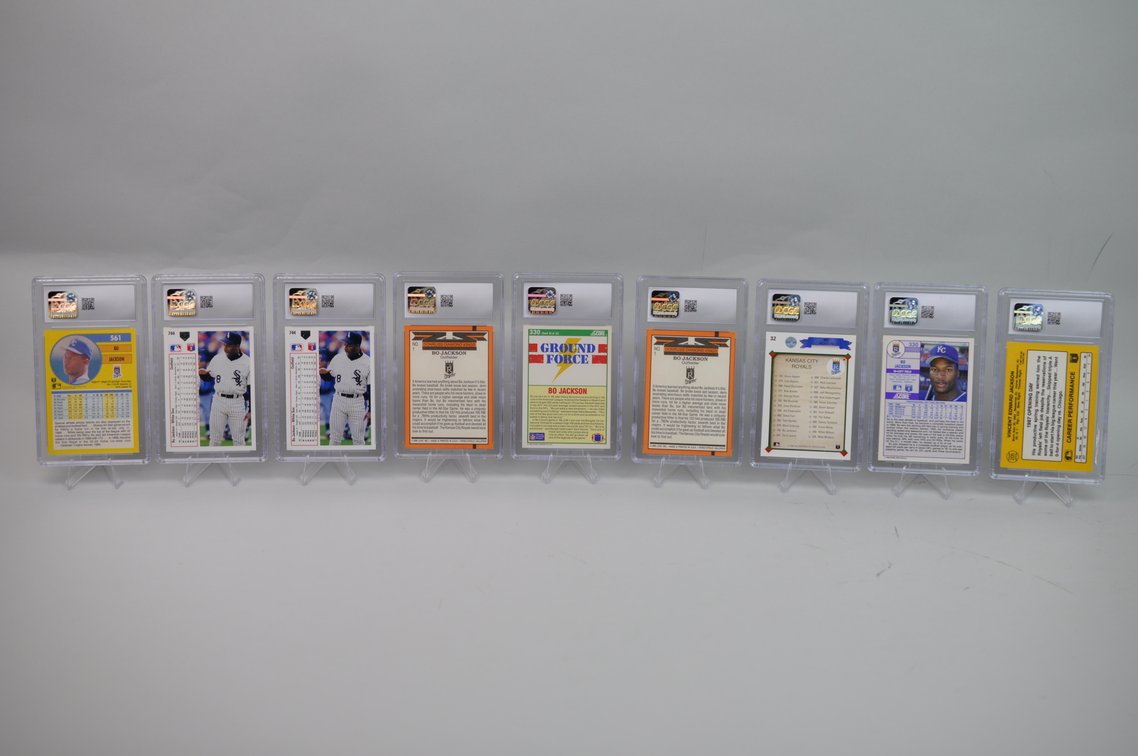 Bo Jackson Graded Cards Collection, photo 7 of 12