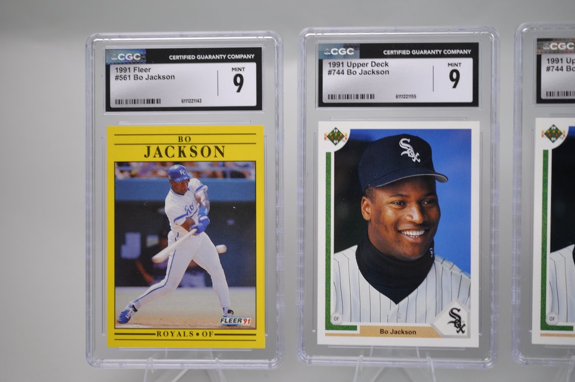 Bo Jackson Graded Cards Collection, photo 2 of 12