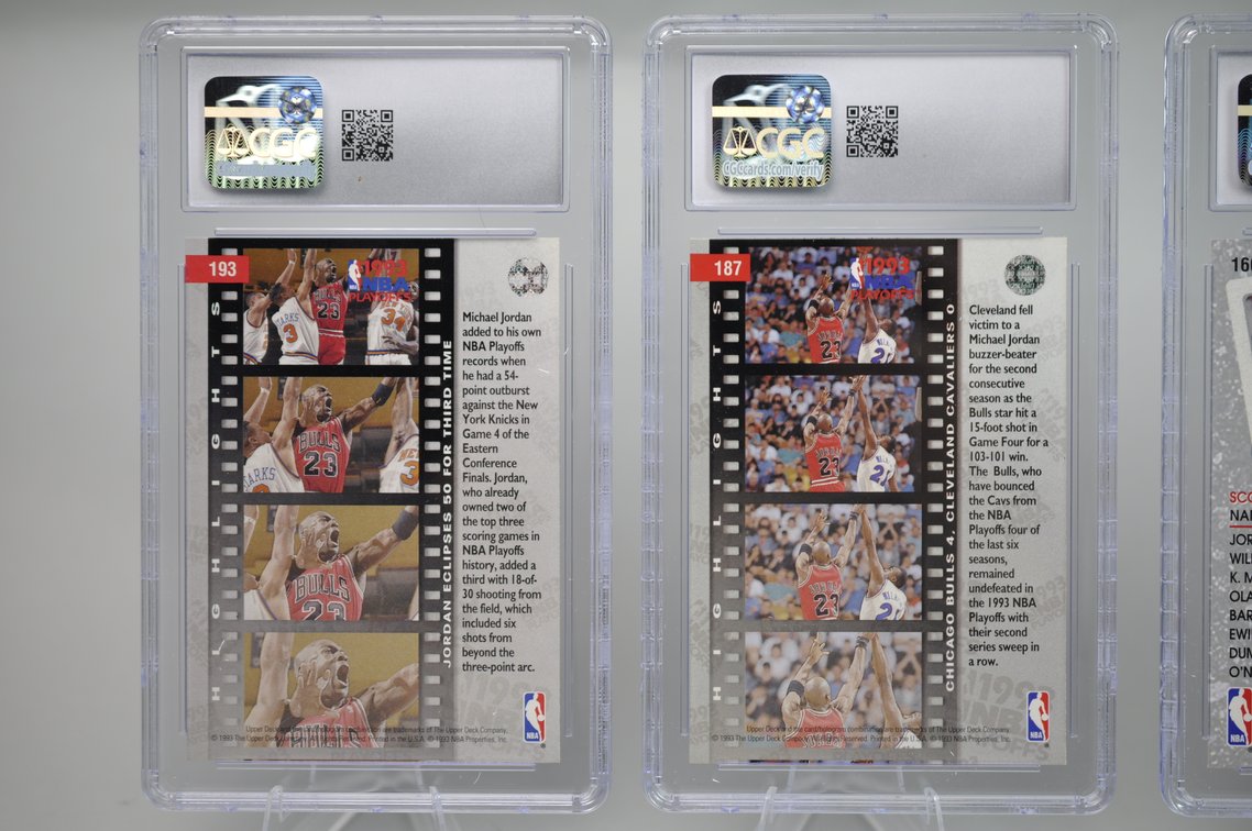 1991-94 Michael Jordan Graded Cards, photo 6 of 8