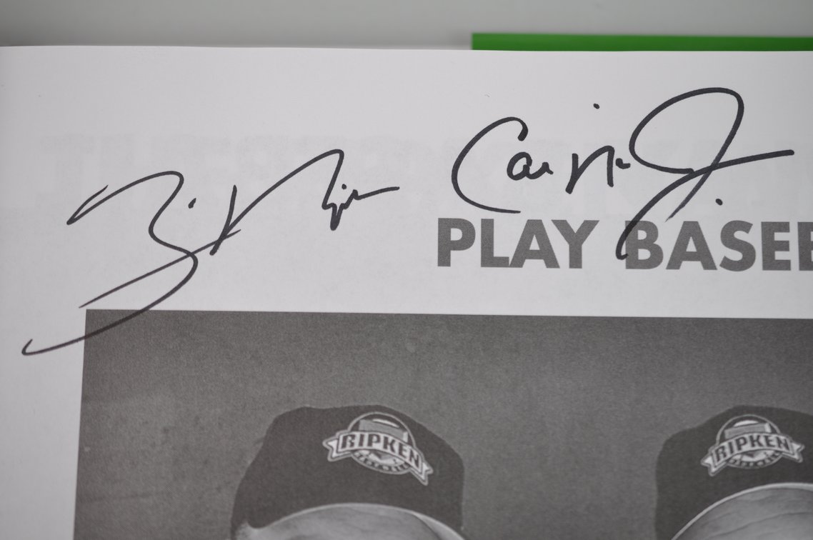 HOF Cal Ripken Jr. Signed Ball & Book, photo 11 of 12