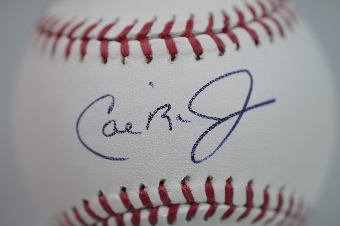 HOF Cal Ripken Jr. Signed Ball & Book, photo 3 of 12