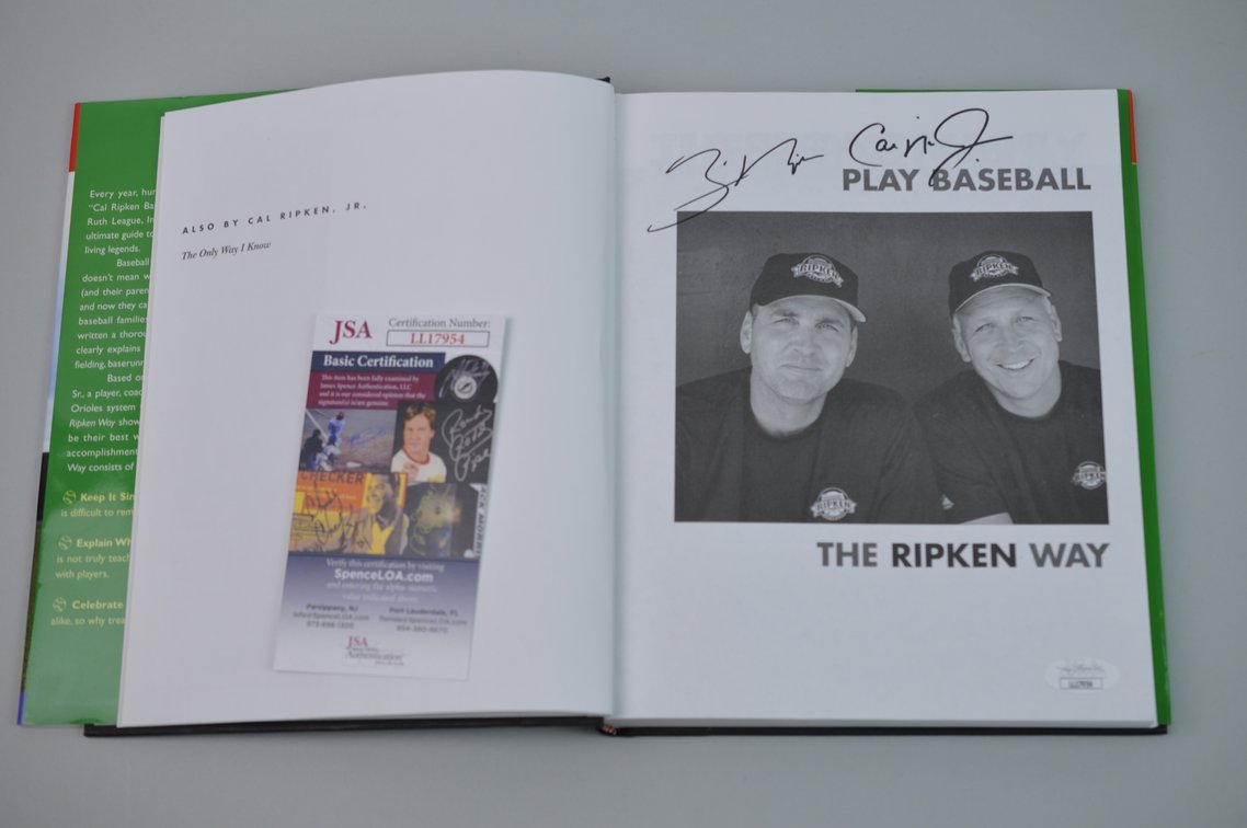 HOF Cal Ripken Jr. Signed Ball & Book, photo 10 of 12
