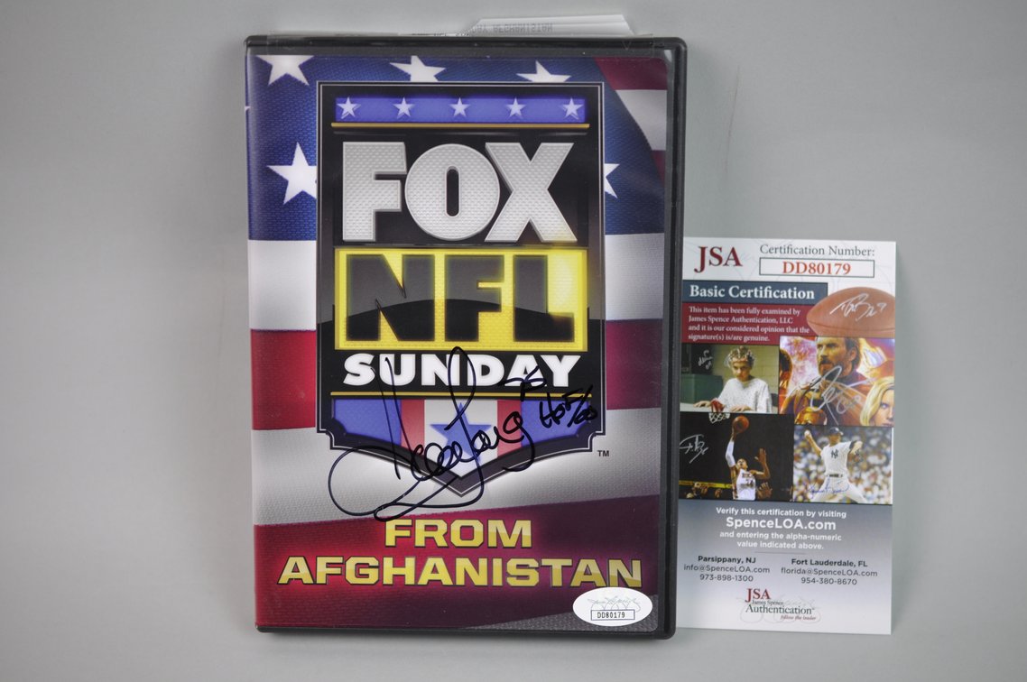 Signed NFL(in Afghanistan) DVD & Cowboys Jersey, photo 5 of 8