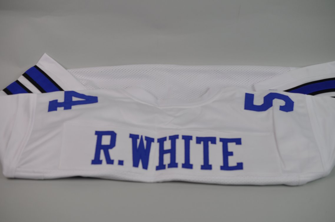 Signed NFL(in Afghanistan) DVD & Cowboys Jersey, photo 4 of 8