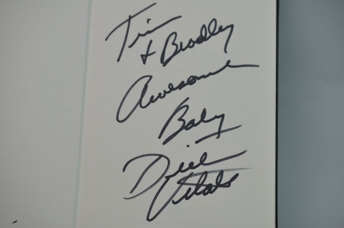 Basketball & Book Signed by Dick Vitale, photo 7 of 8