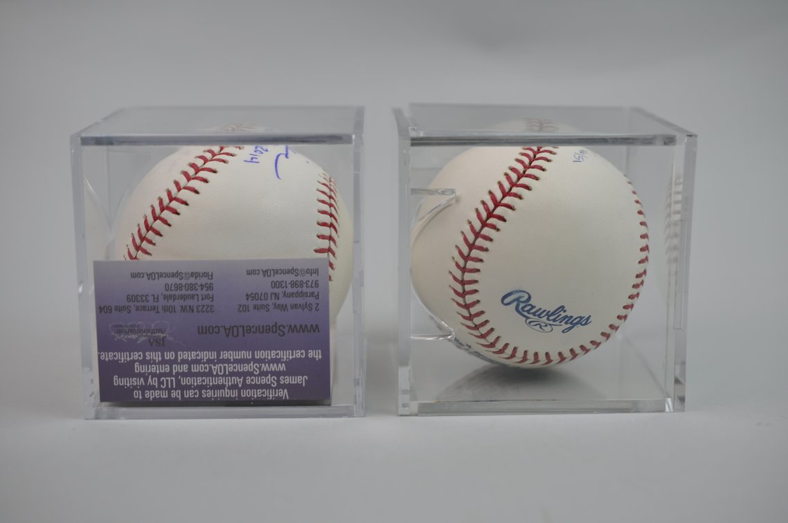 Braves Signed Balls- Chipper Jones & Tom Glavine, photo 6 of 9