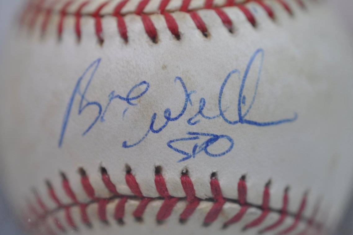 Baseballs Inscribed- Mike Mussina & Bernie Williams, photo 3 of 9
