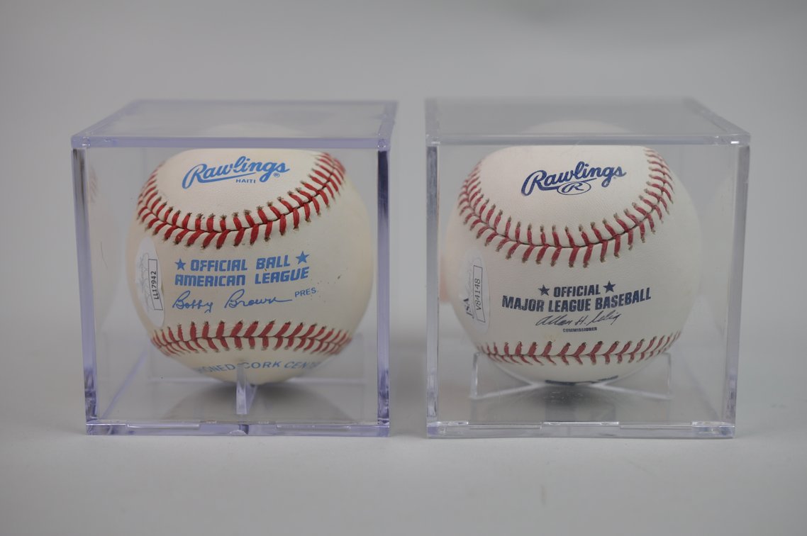 HOF Greats- Reggie Jackson & Dave Winfield Baseballs, photo 5 of 8
