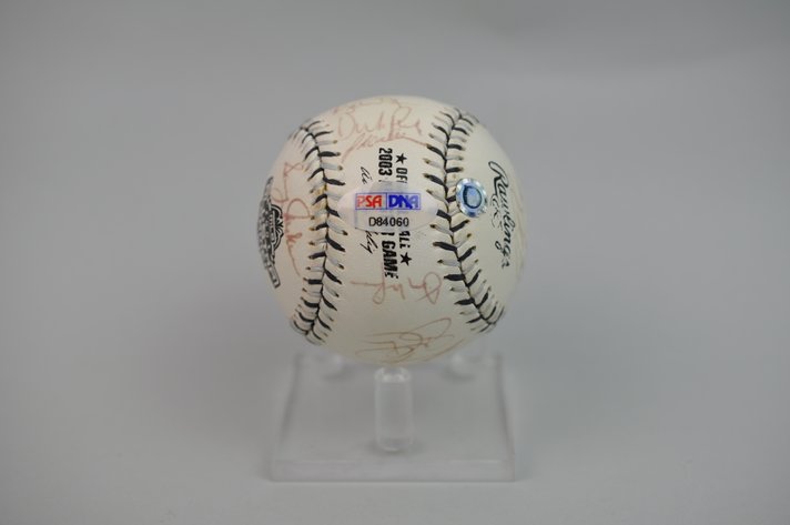 2003 NL All-Star Team Signed Baseball
