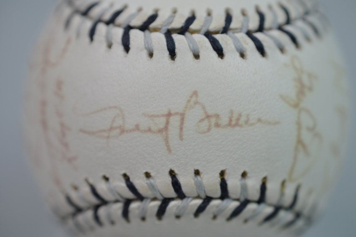 2003 NL All-Star Team Signed Baseball, photo 12 of 12