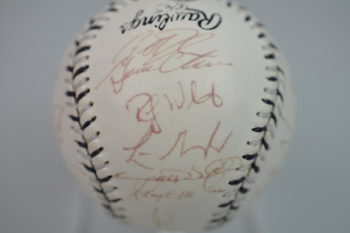2003 NL All-Star Team Signed Baseball, photo 4 of 12