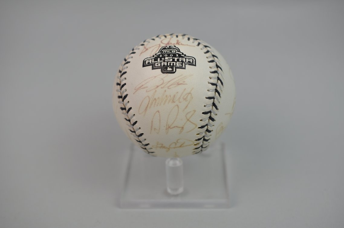 2003 NL All-Star Team Signed Baseball, photo 7 of 12