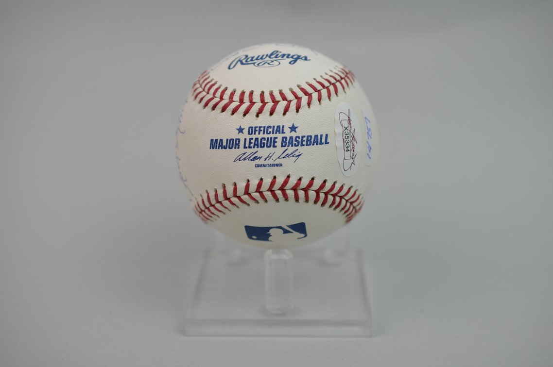 Early 2000s New York Yankees Signed Baseball, photo 6 of 12