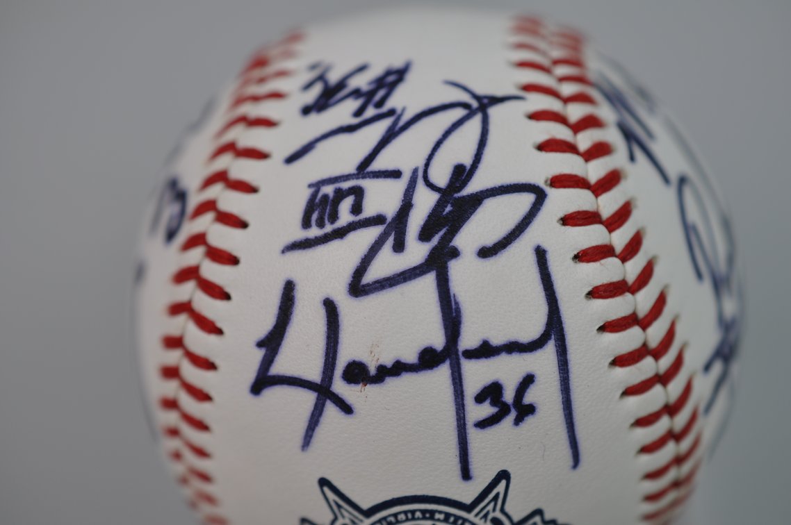 2017 Carolina League All-Stars Signed Baseball, photo 3 of 14