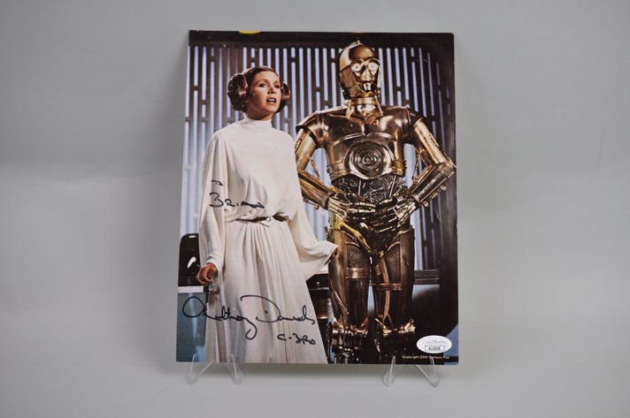 Photo Signed by Anthony Daniels/C-3PO