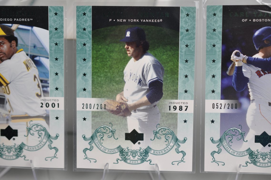 2005 Upper Deck Green HOF Complete Set 1-100, photo 4 of 6