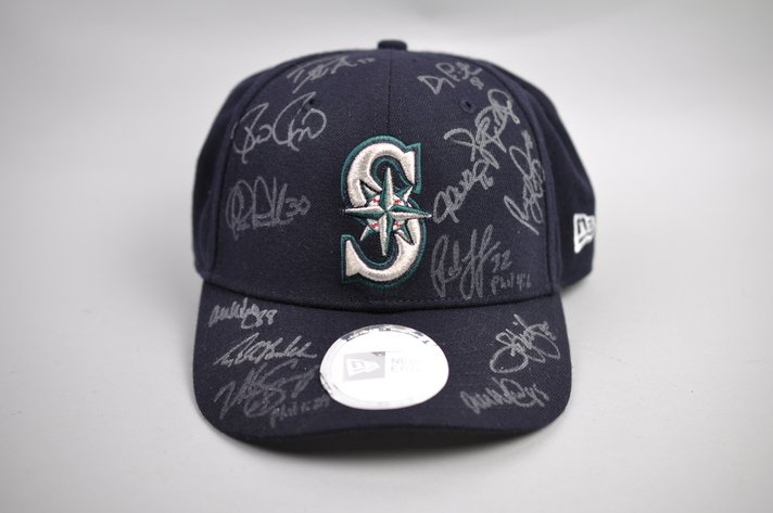 2010 Mariners Signed Hat w/LOA