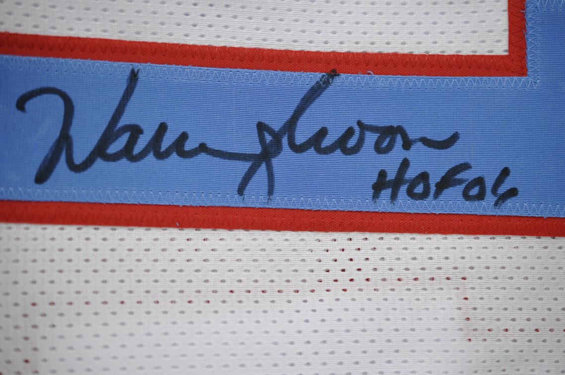 Moon & Edwards-Helaire Signed Football Jerseys, photo 7 of 16