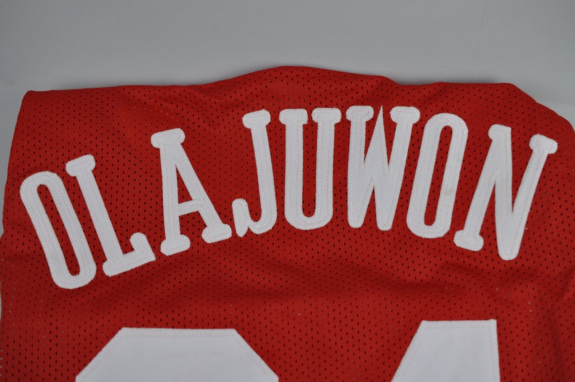 Hakeem Olajuwon Autographed Jersey, photo 6 of 6