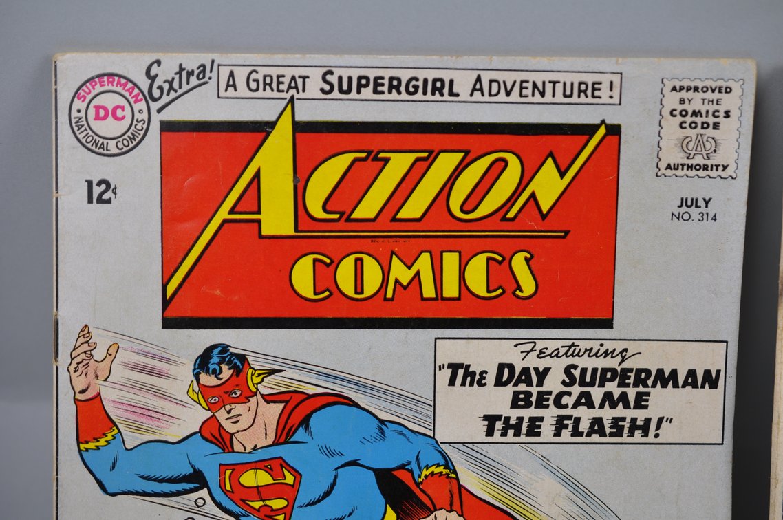 Collection of Three Action Comics, photo 2 of 11