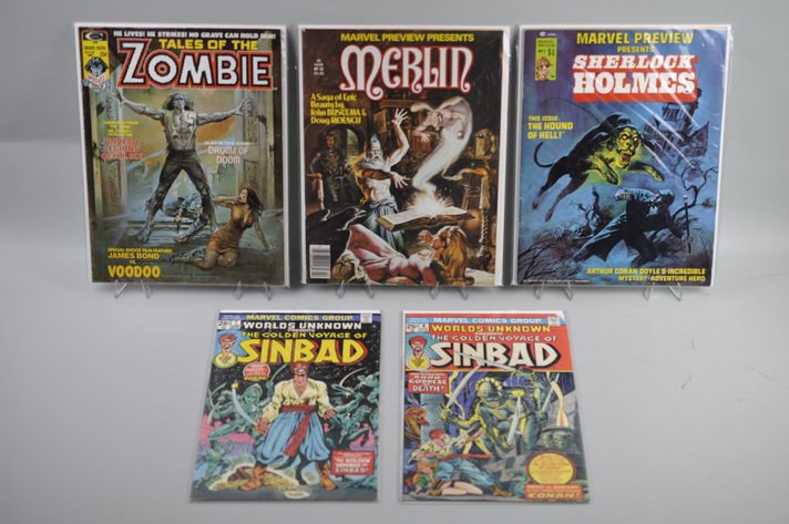 Collection of Marvel & Curtis Comics