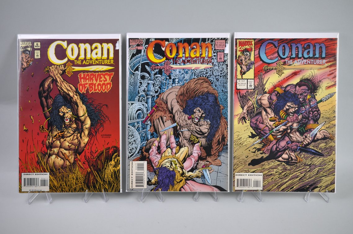 Conan: The Adventurer Comic Set, photo 3 of 6