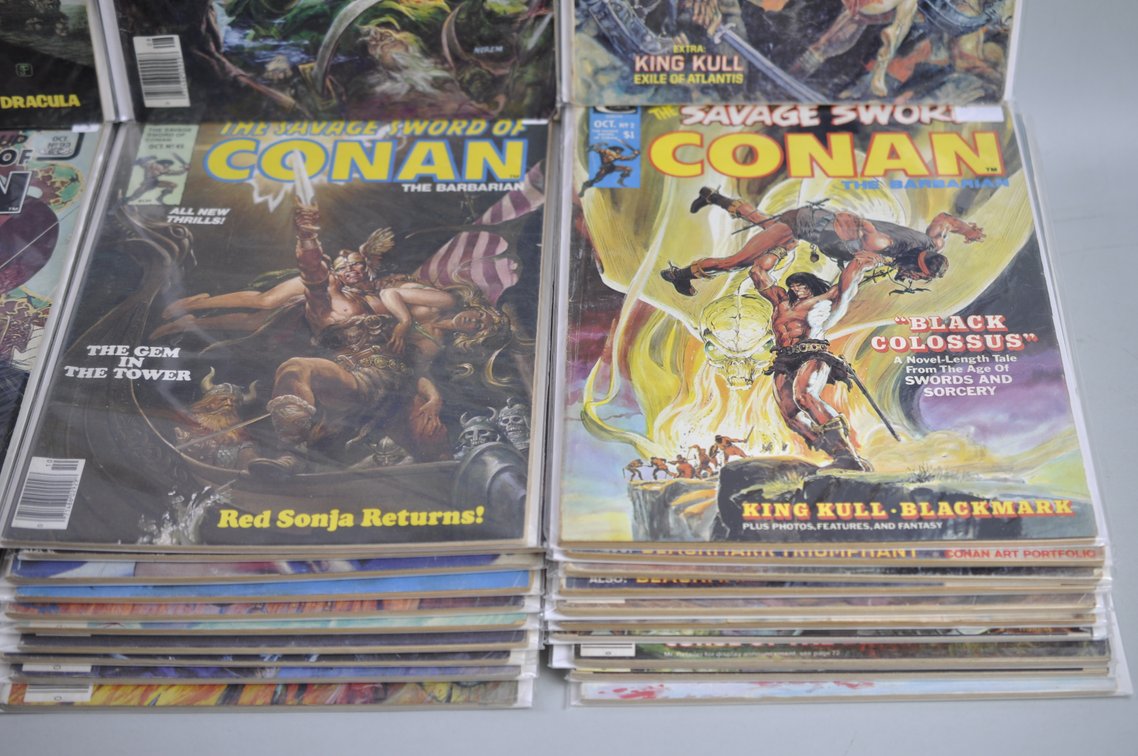 Assortment of the Savage Sword of Conan Comics, photo 5 of 11