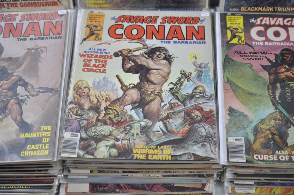 Assortment of the Savage Sword of Conan Comics, photo 10 of 11