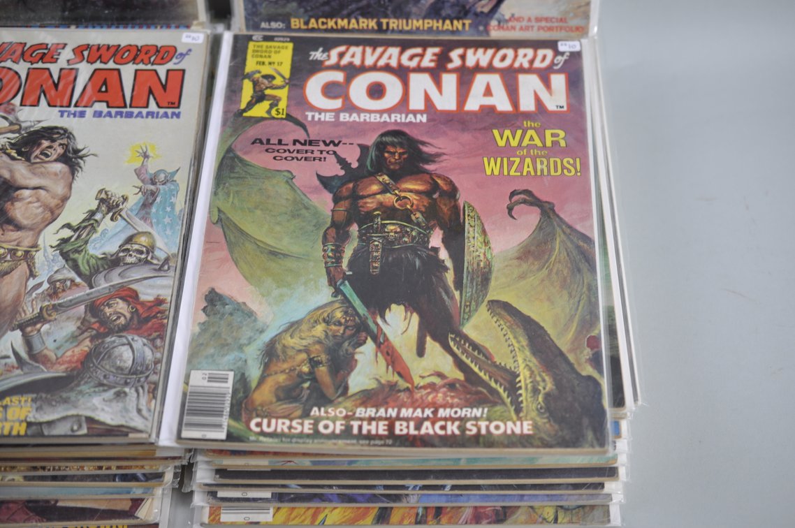 Assortment of the Savage Sword of Conan Comics, photo 11 of 11
