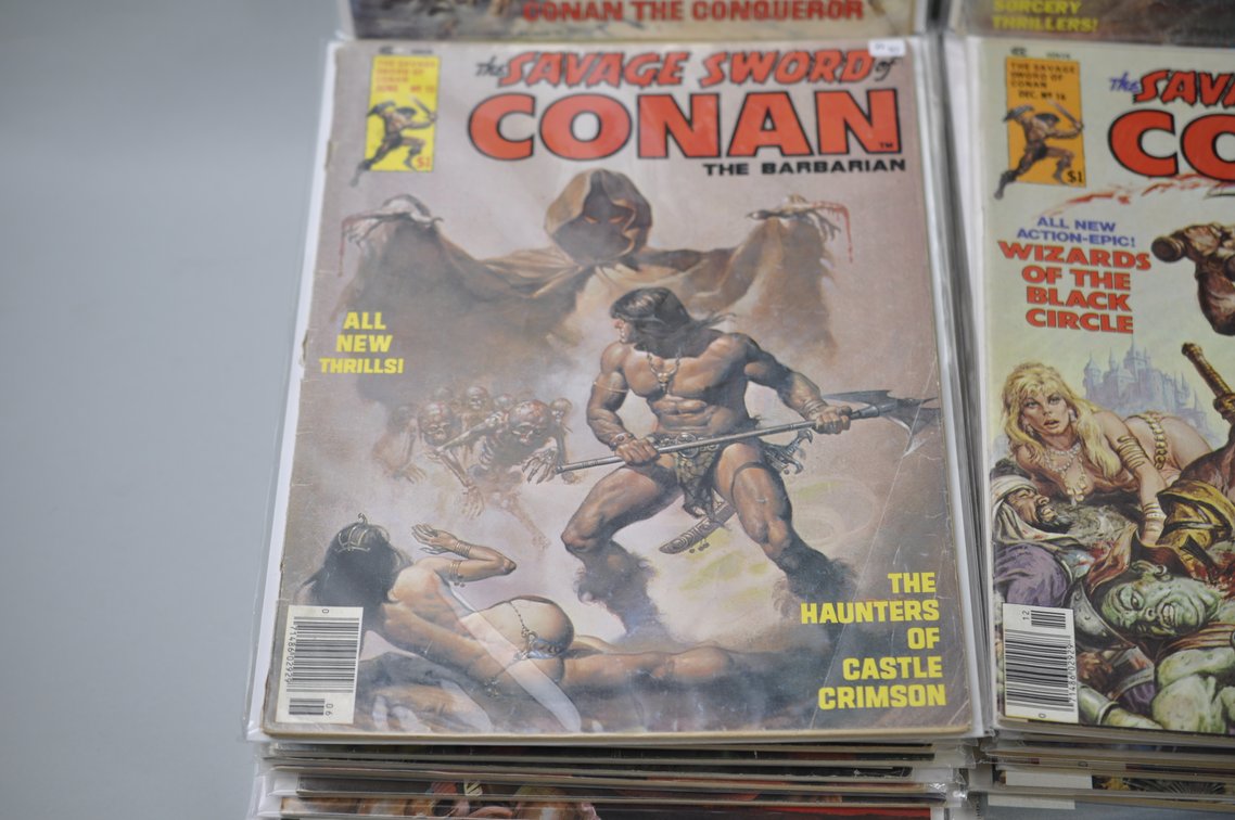 Assortment of the Savage Sword of Conan Comics, photo 9 of 11