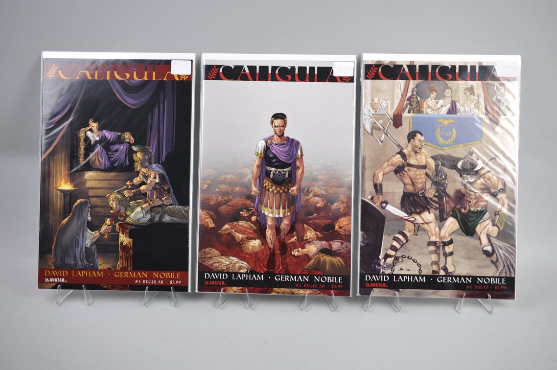 Caligula: Heart of Rome Comic Sets, photo 2 of 5