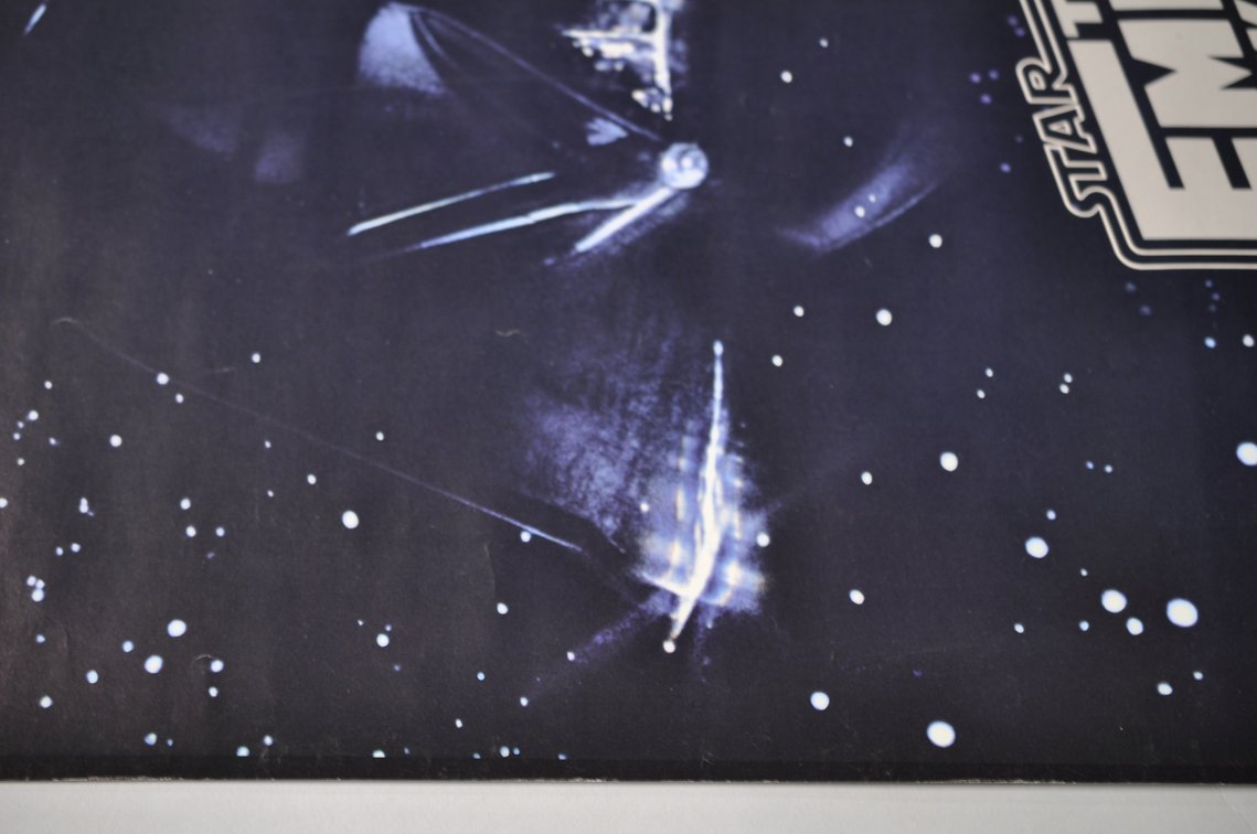 1979 Star Wars Empire Stikes Back Movie Poster, photo 4 of 9