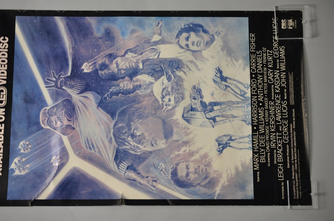 1980 Empire Stikes Back Promotional Poster, photo 2 of 11