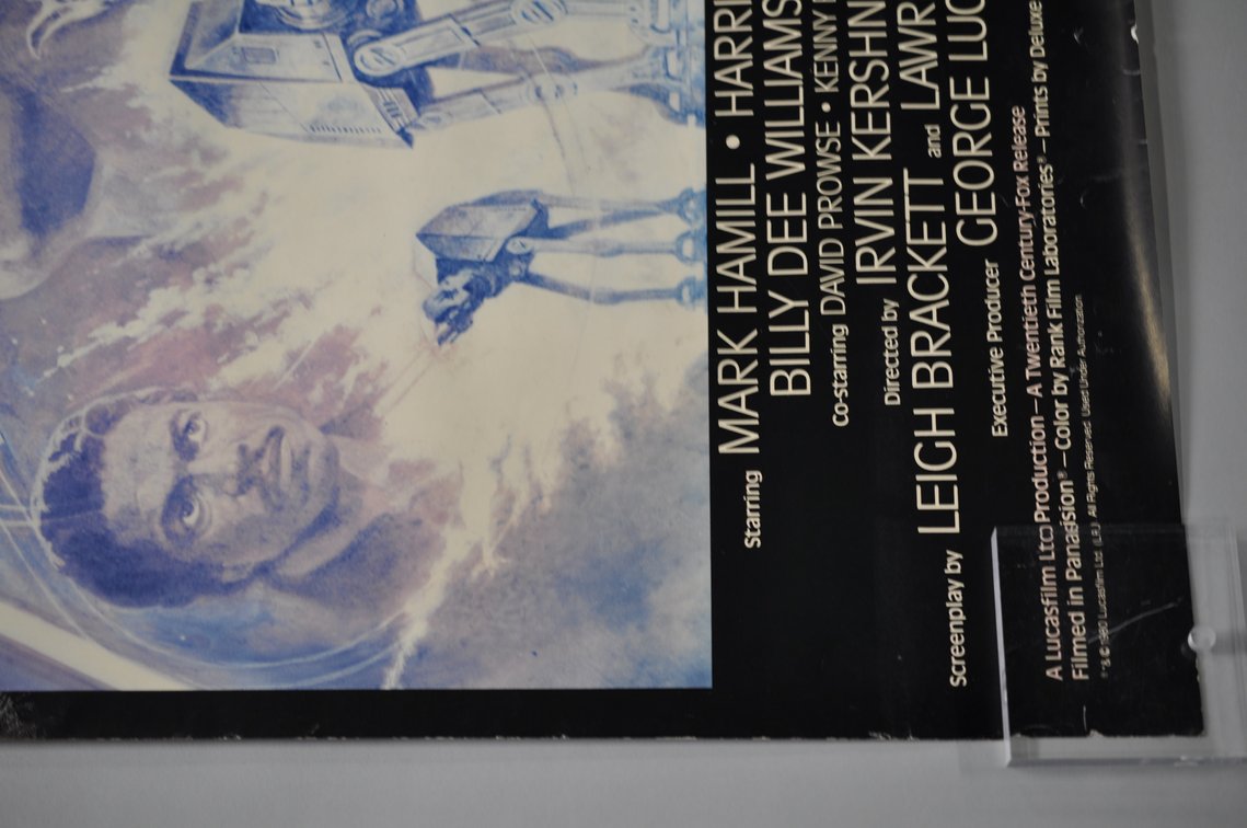 1980 Empire Stikes Back Promotional Poster, photo 10 of 11