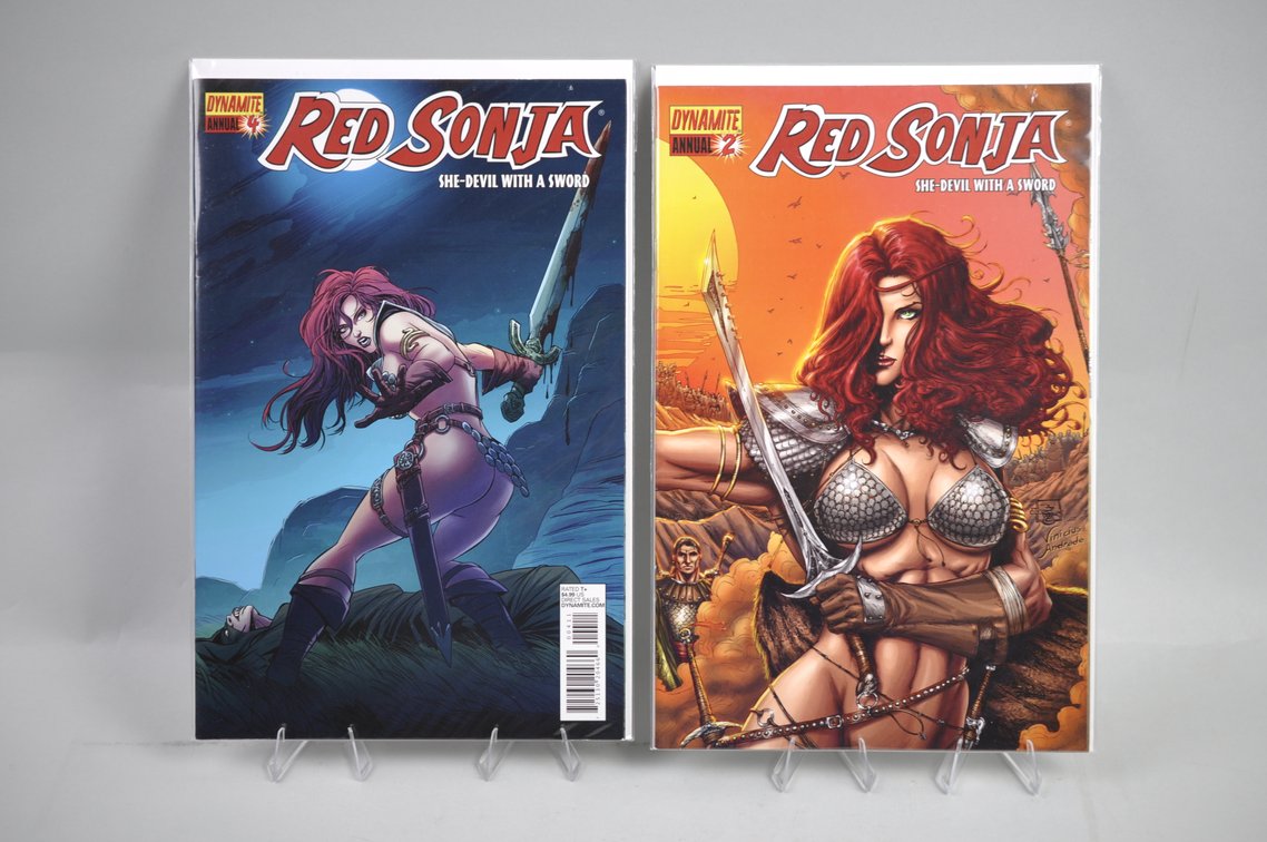 Collection and Variations of Red Sonja Comics, photo 9 of 9
