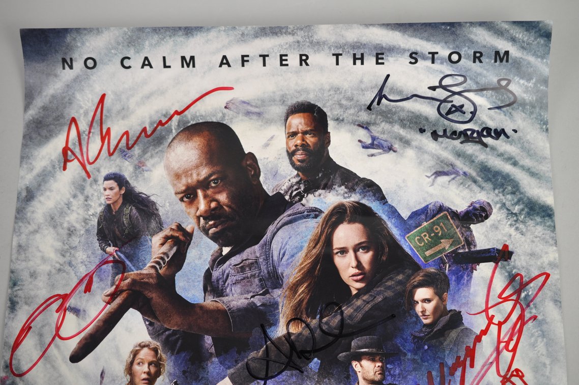 Fear the Walking Dead Signed Poster, photo 2 of 6