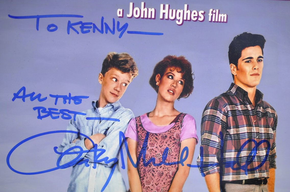Sixteen Candles Photo Signed by Anthony M. Hall, photo 4 of 5