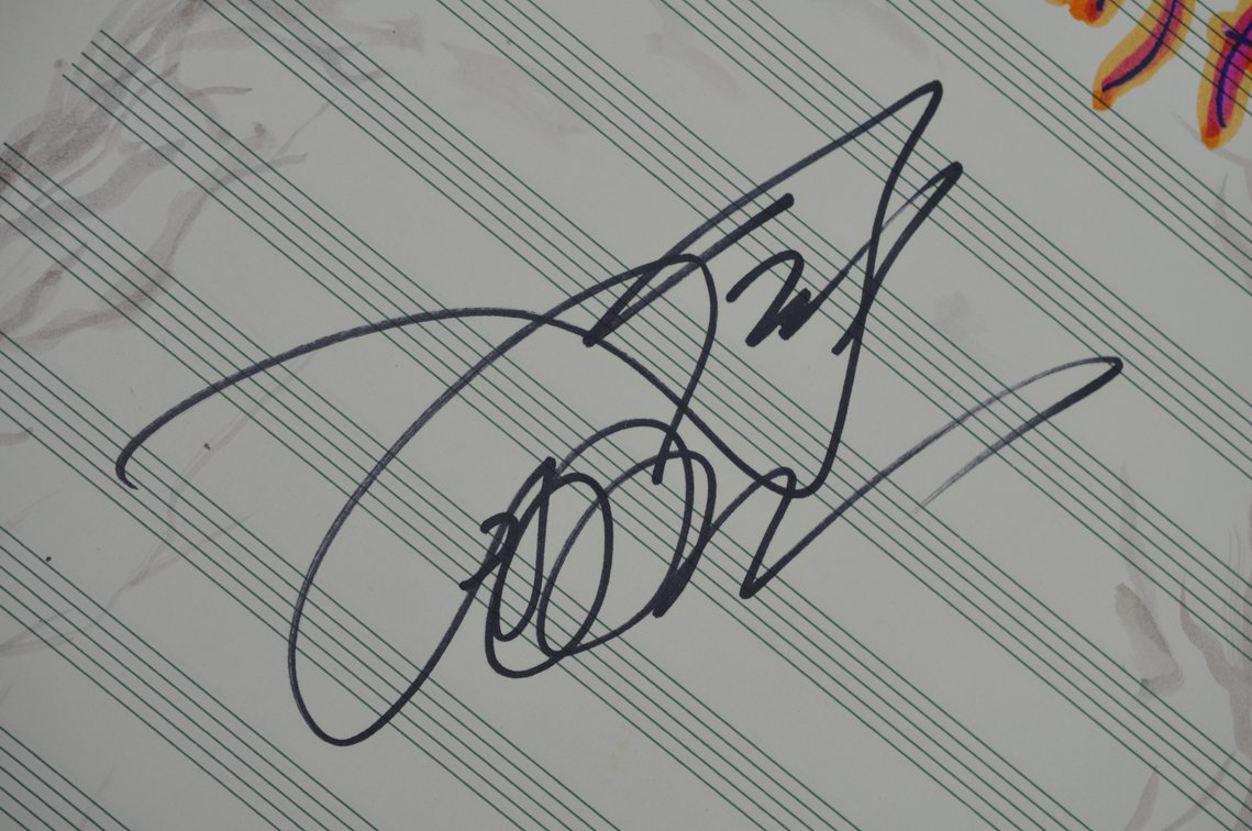 David Copperfield Signed Photo and Music Sheet, photo 4 of 11