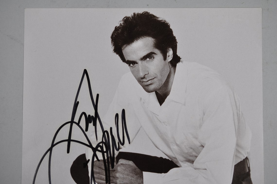 David Copperfield Signed Photo and Music Sheet, photo 7 of 11