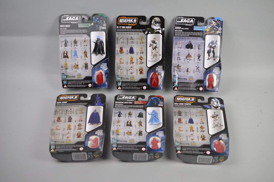 Unopened Star Wars Figures Darth Vader & Troopers, photo 2 of 8