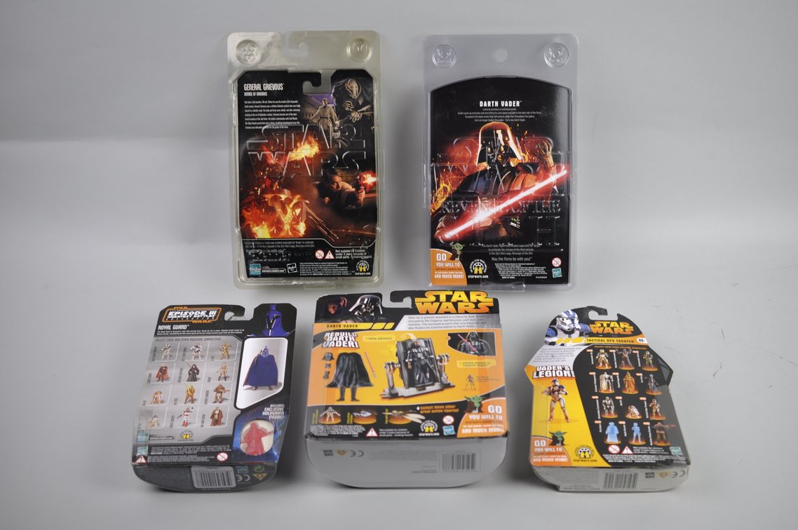 Unopened Star Wars Action Figures w/ Darth Vader, photo 2 of 7