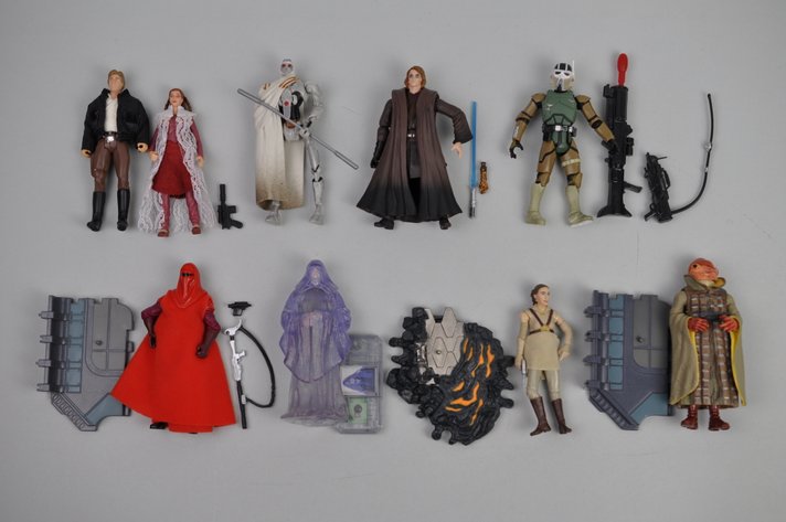 Collection of Star Wars Action Figures