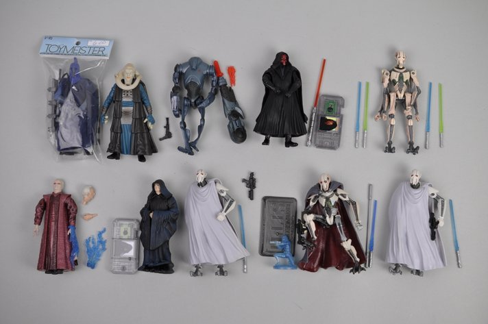 Collection of Star Wars Action Figures