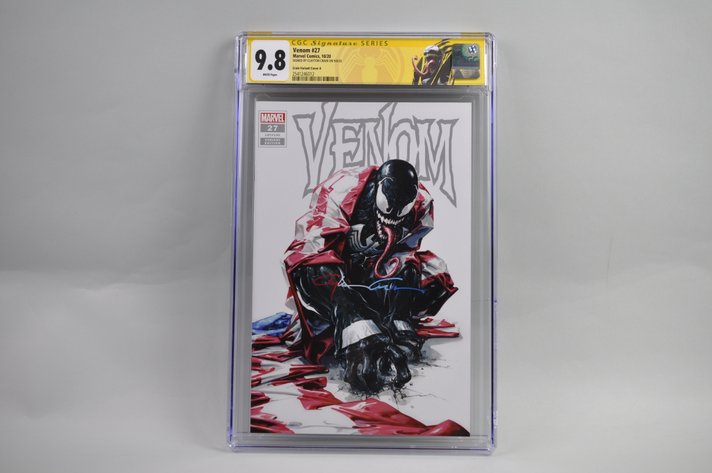 CGC Graded + Signed Marvel's Venom #27 Comic