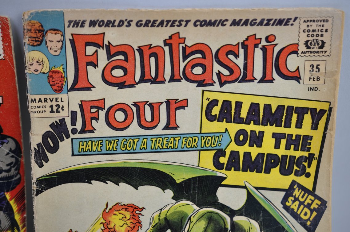 Fantastic Four Comics 1960s, photo 4 of 8